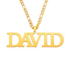 Wholesale Custom Name Necklace Cuban Chain Stainless Steel