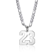 Wholesale Custom Number Necklace Stainless Steel
