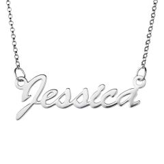 Wholesale Custom Name Necklace Tropical Font