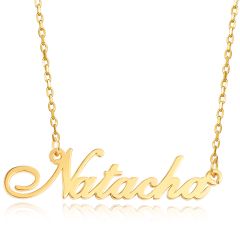 Wholesale Custom Art Font Name Necklace Personalized Necklace in Stainless Steel
