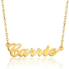 Wholesale Personalized Art Font Name Necklace in Stainless Steel