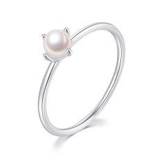  Wholesale Tiny Pearl Ring Stackable Dainty Jewelry Rings for Women