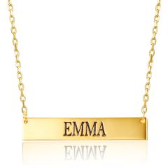 Wholesale Personalized Name Square Necklace in Stainless Steel